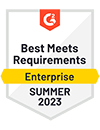 The-Cloud-Connectors-G2-Badges-summer-2023-Best-meet-requirements