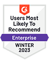 Users-most-likely-to-recommend-Enterprise-winter-2023